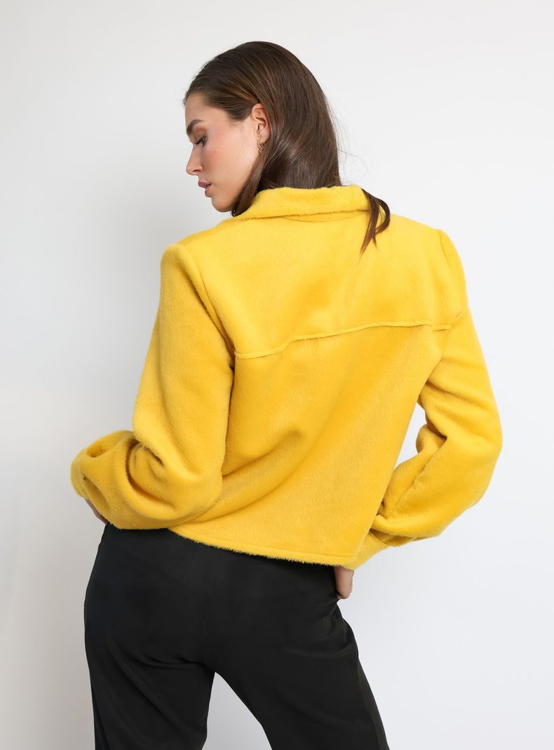 Chaqueta Antonia Amarillo Natalia Seguel-5