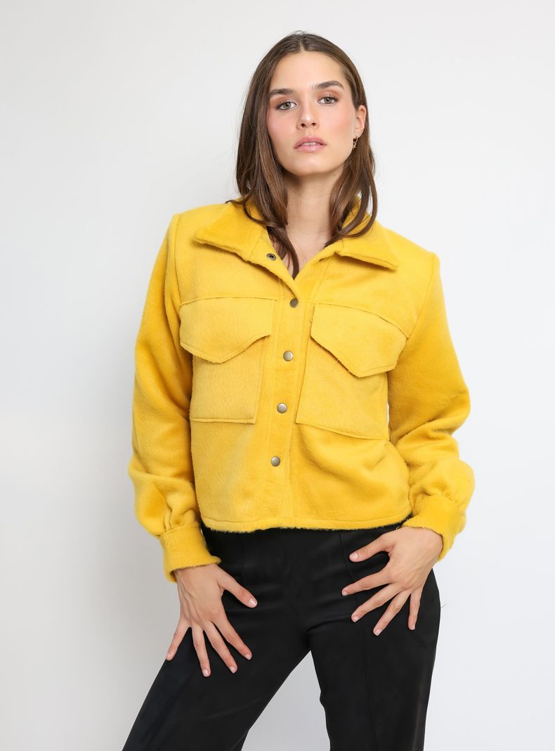 Chaqueta Antonia Amarillo Natalia Seguel-6