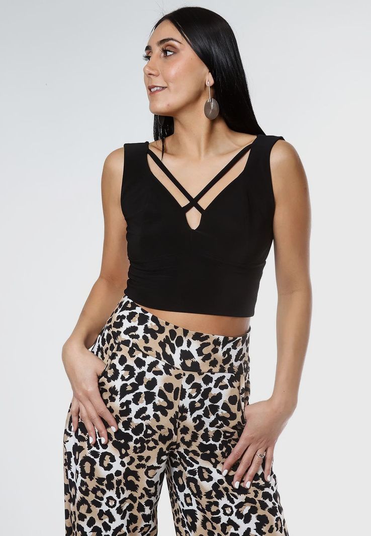 Crop Top Vera Cruz Negro-0