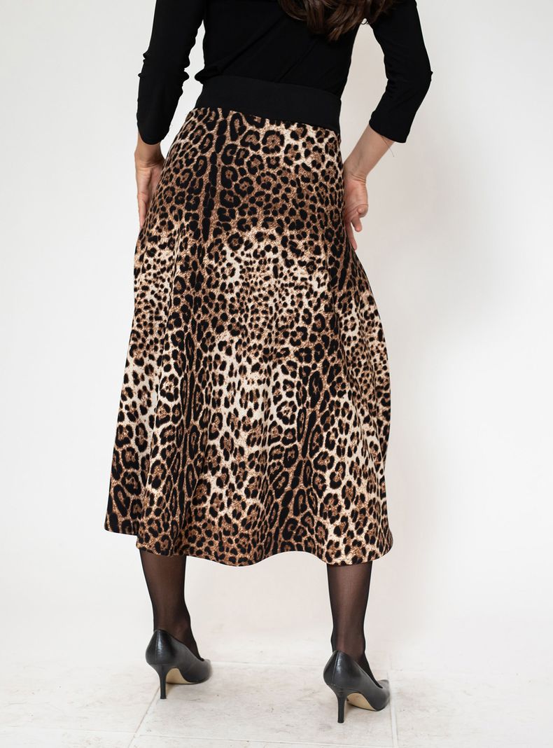 Falda Roma Animalprint Natalia Seguel-4