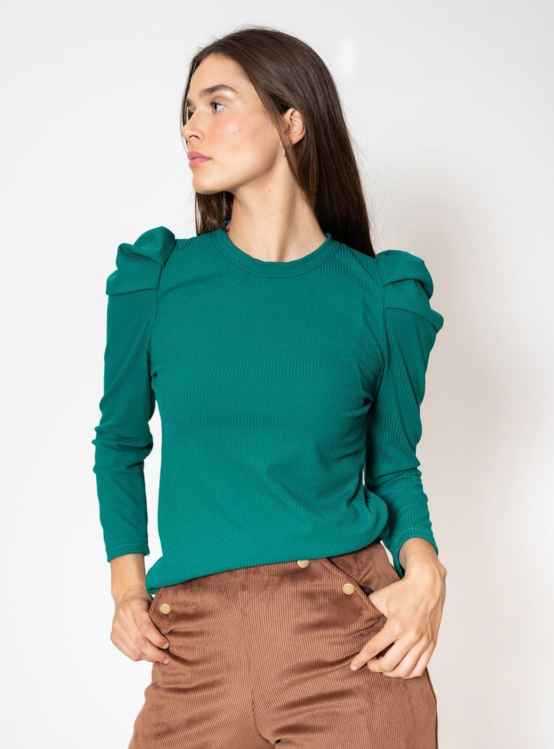 Polera Kat Verde Natalia Seguel-4