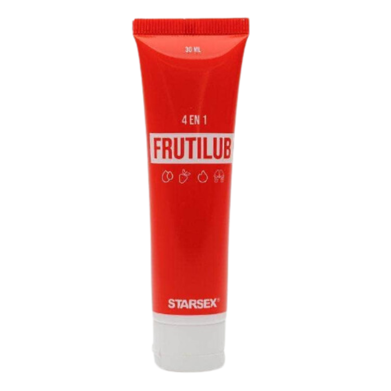 Gel Lubricante Comestible Frutilla Intimo Agua Sexshop-0