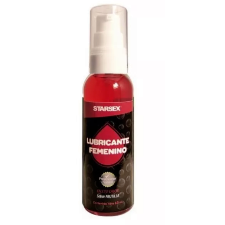 Gel Lubricante Femenino Sabor Frutilla 100ml Sexshop-1