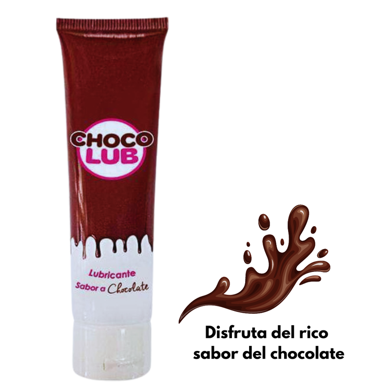 Gel Lubricante Comestible Chocolate Intimo a base de agua Sexshop-1