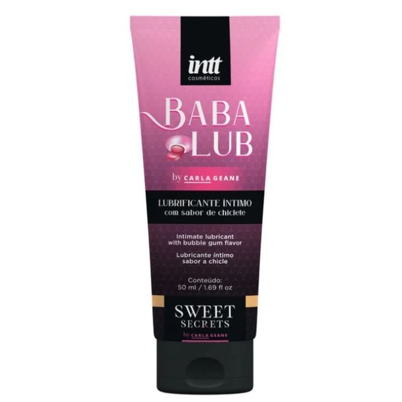 Gel Lubricante Sabor Y Aroma Chicle Babalub Sexshop -0