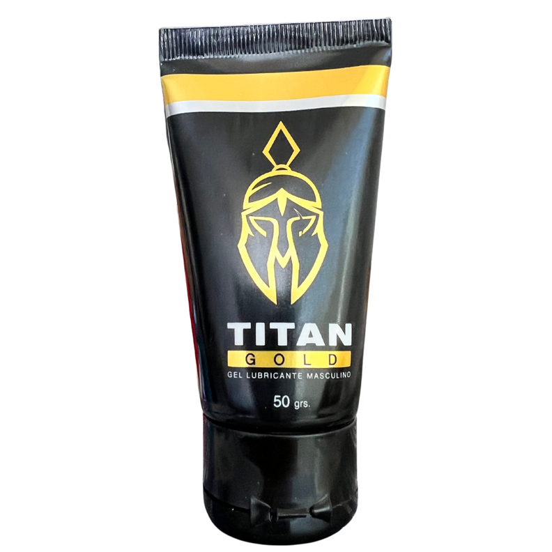Pack Gel Lubricante Titan Gold, Excitante, Anal -1