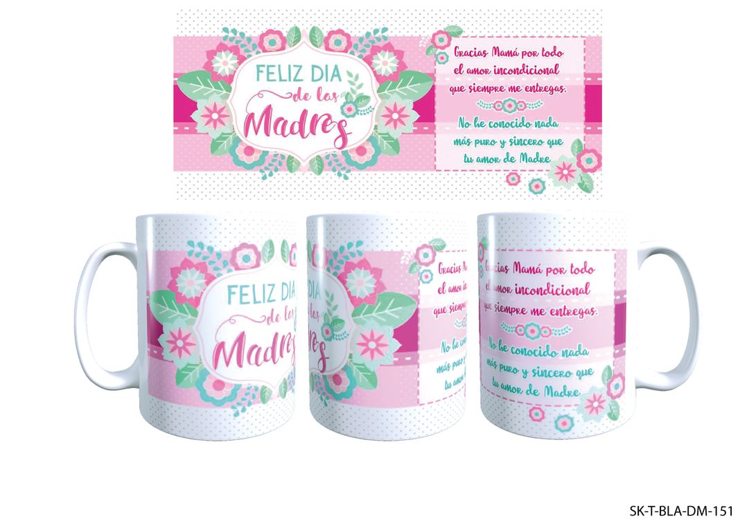TAZA DÍA DE LAS MADRES POR TU AMOR INCONDICIONAL-0