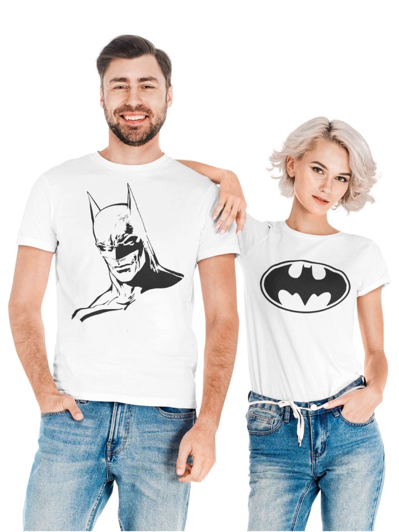 Poleras Dia Del Amor/amistad - Modelo Batman - Escudo-0