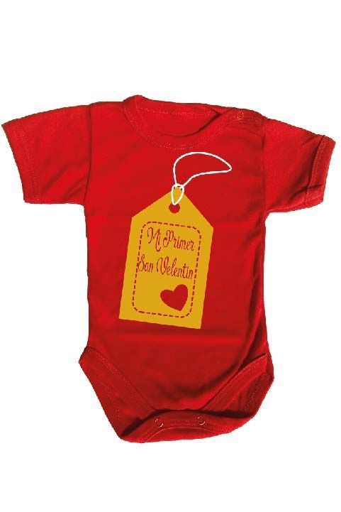 PILUCHOS BODY DE BEBE SAN VALENTÍN DÍA DE LOS ENAMORADOS -1