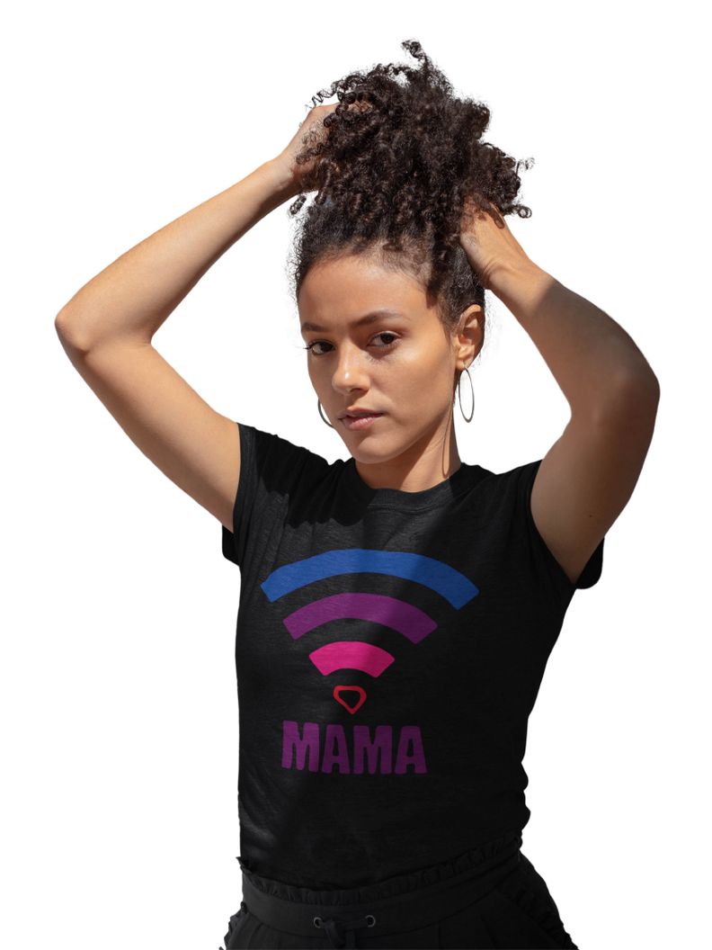 POLERA DÍA DE LAS MADRES  MAMÁ BUSCANDO SEÑAL-1