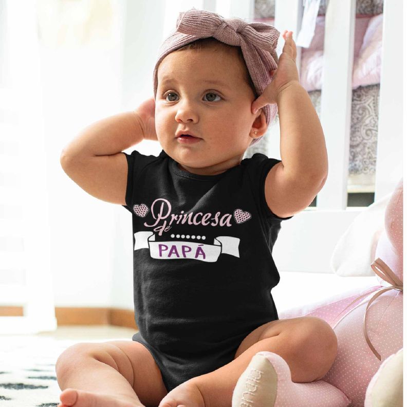 PILUCHOS / BODY DE BEBE  PRINCESA DE PAPÁ-1