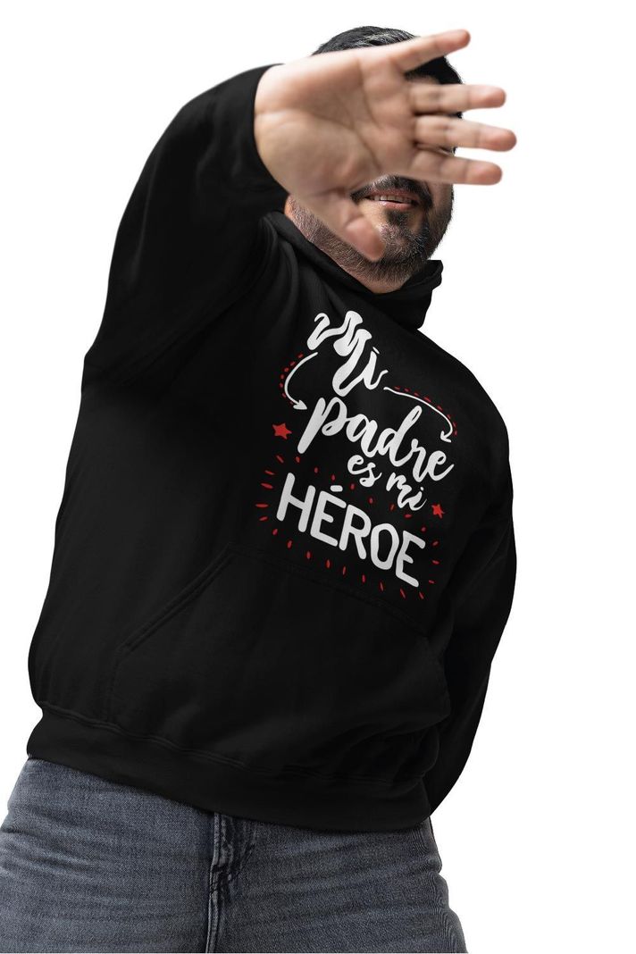 POLERON DE HOMBRE DÍA DEL PADRE MI HEROE-0