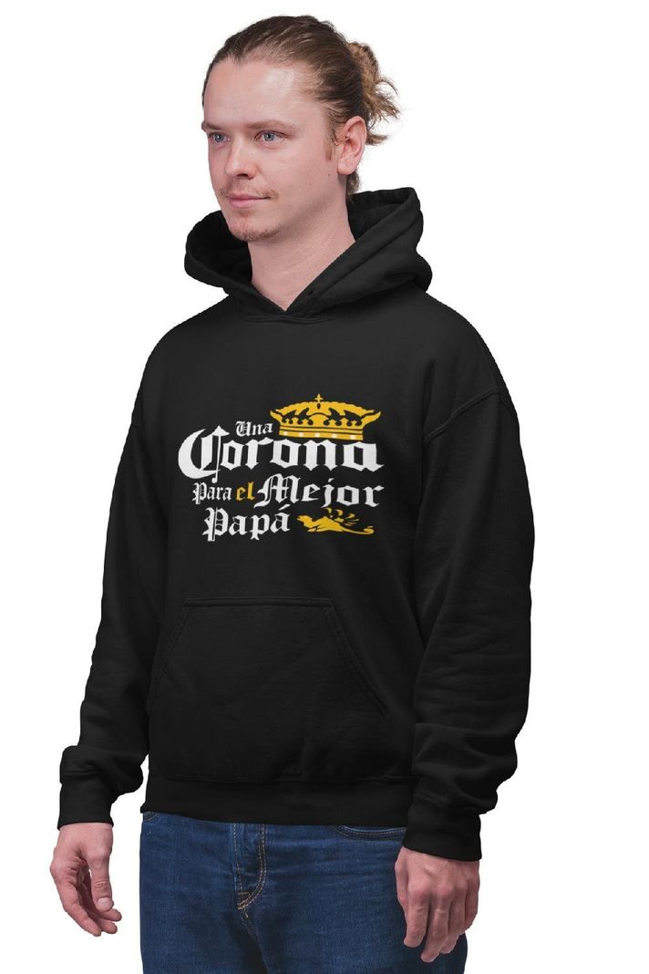 POLERON DE HOMBRE DÍA DEL PADRE - CORONA PARA PAPÁ-0