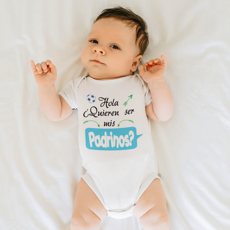 PILUCHOS / BODY DE BEBE ¿QUIEREN SER MI PADRINOS?-1