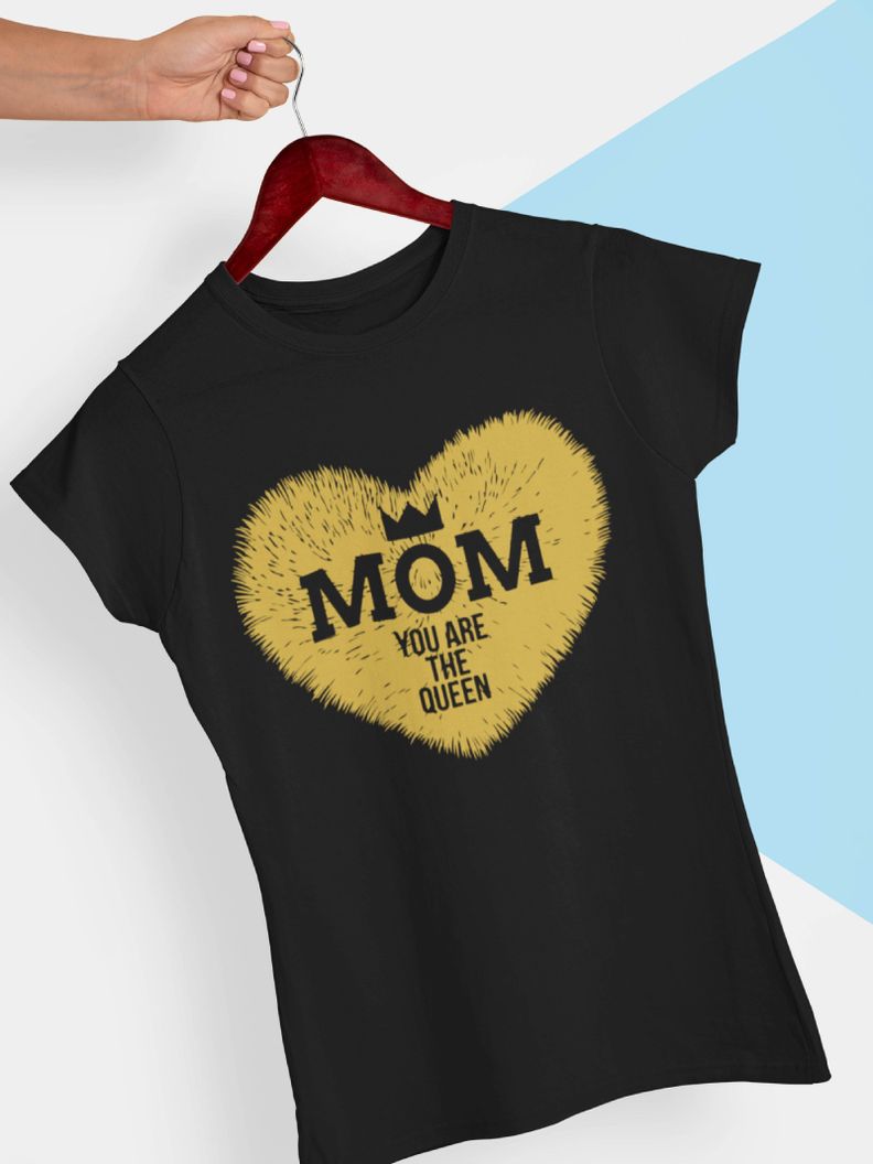 POLERA DÍA DE LAS MADRES - CORAZÓN TEXTURIZADO-1