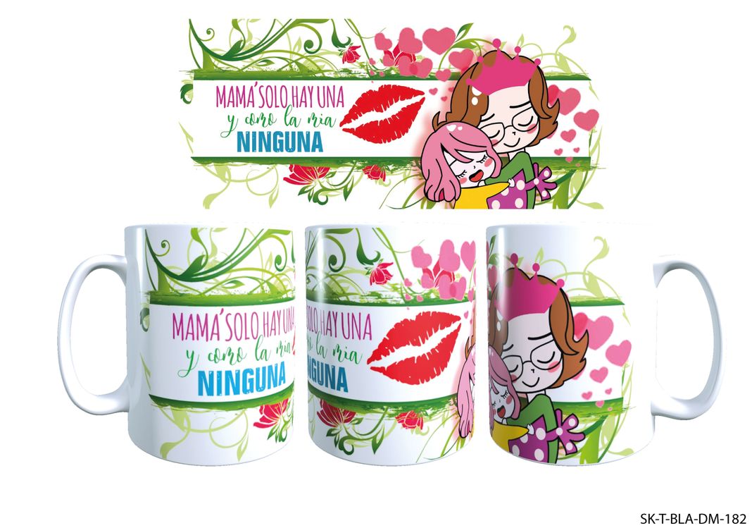 TAZA DÍA DE LAS MADRES COMO LA MÍA NINGUNA-0