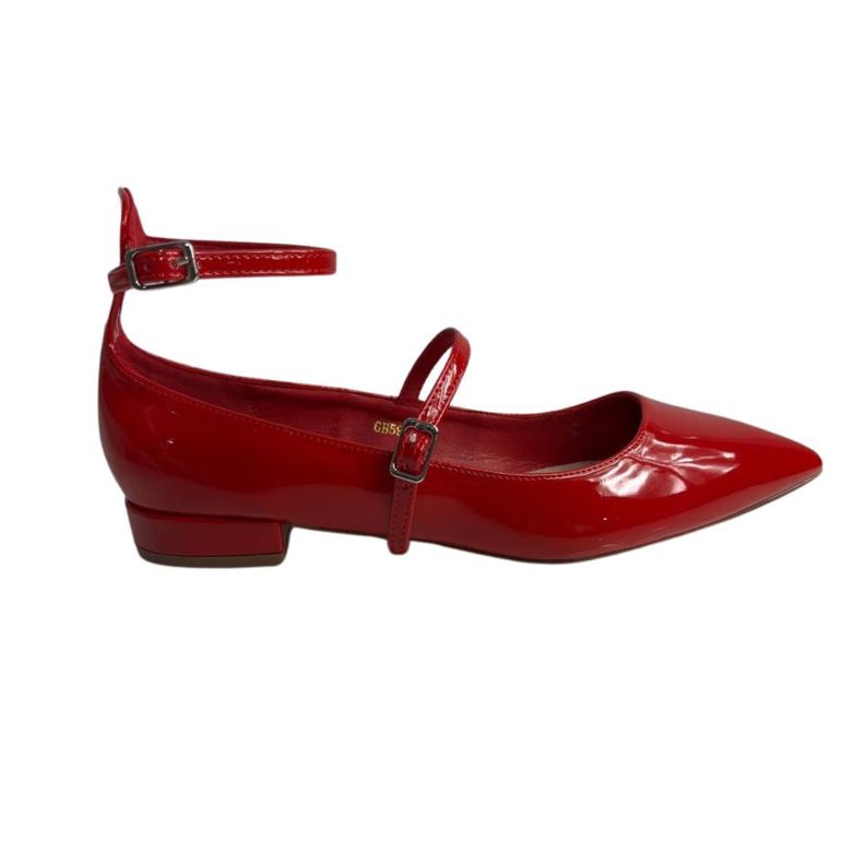 Ballerinas Rojas Mujer-0