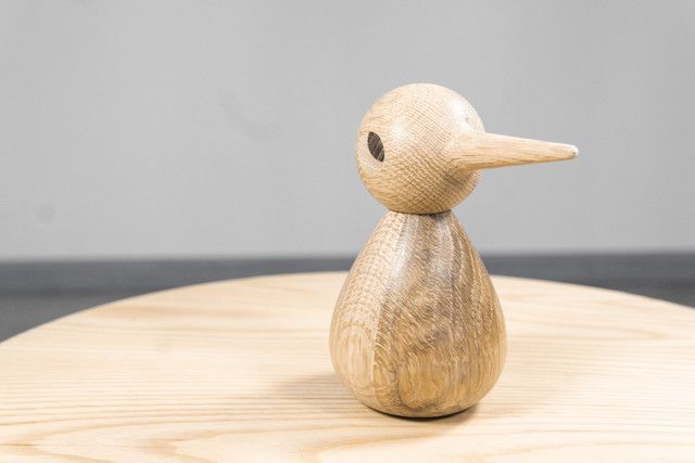 Juguete de madera Mom Bird -1
