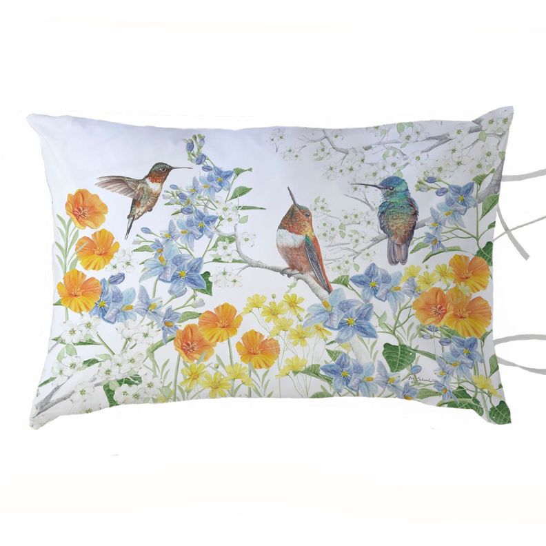 FUNDA ALMOHADA PICAFLOR ARCOÍRIS 50X70-0