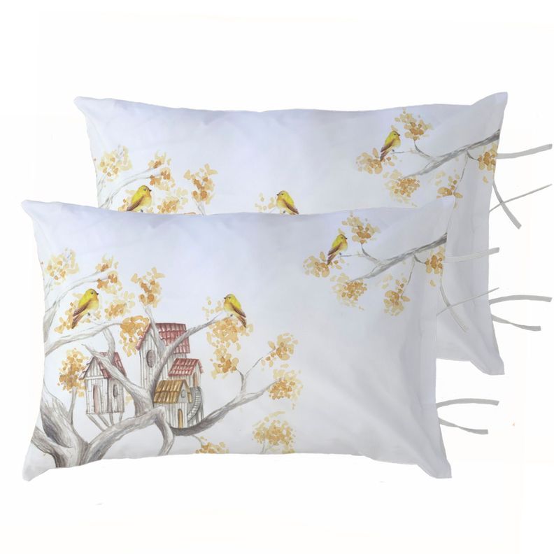 PACK 2 FUNDAS ALMOHADA ARBOLITO 50X70-0