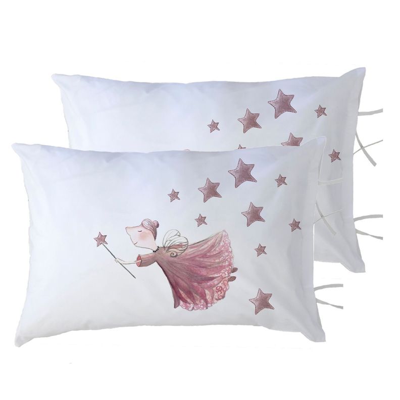 PACK 2 FUNDAS ALMOHADA HADA 50X70-0