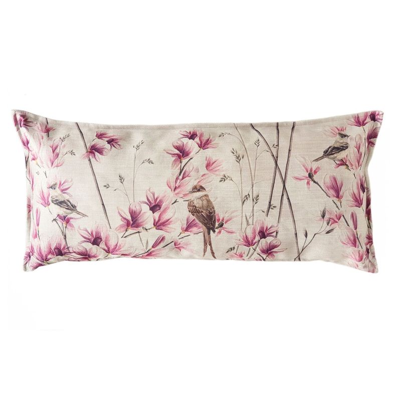 FUNDA COJIN MARISA MAGNOLIA Y PAJARITOS XL Diseno 1
