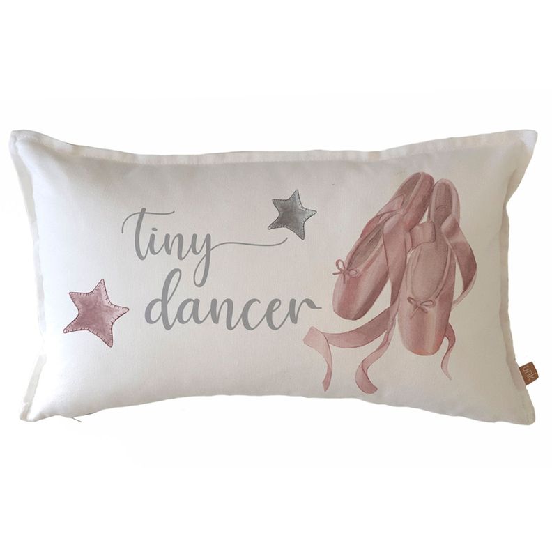 FUNDA COJIN ALGODON TINY DANCER 50X30 Diseno 1