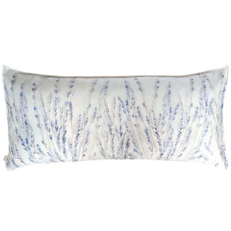 FUNDA COJIN VELVET LAVANDAS XL Diseno 1