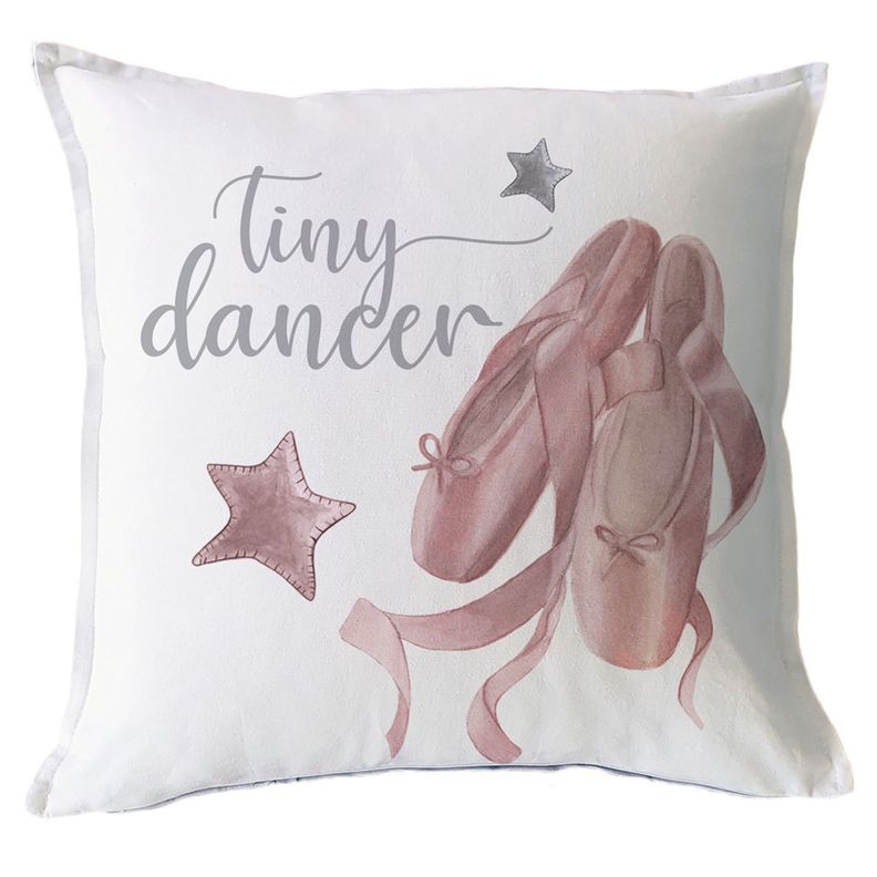 FUNDA COJIN ALGODON TINY DANCER 45X45 Diseno 1