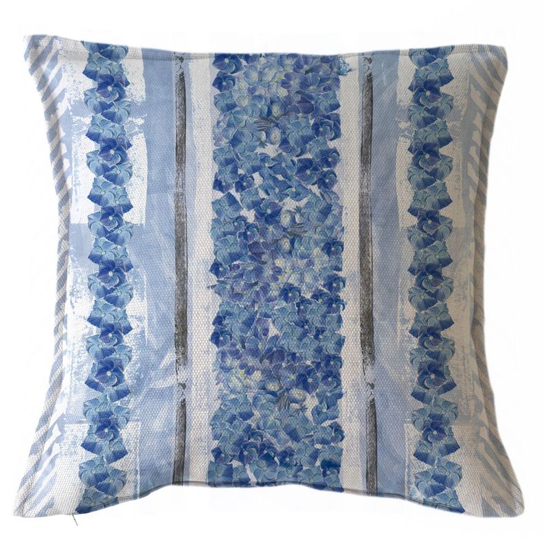 FUNDA COJIN MARISA HORTENSIAS 45X45 Diseno 1