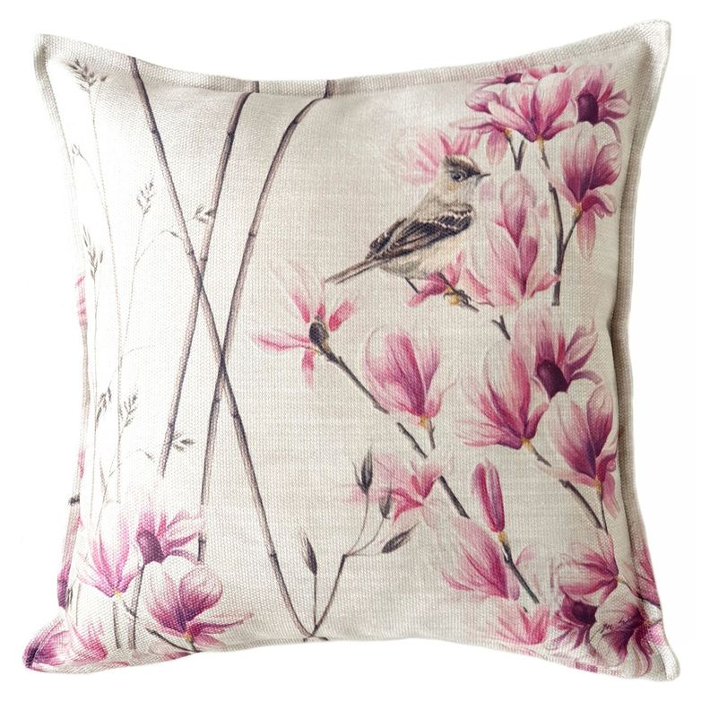 FUNDA COJIN MARISA MAGNOLIA Y FIOFIO 45X45 Diseno 1