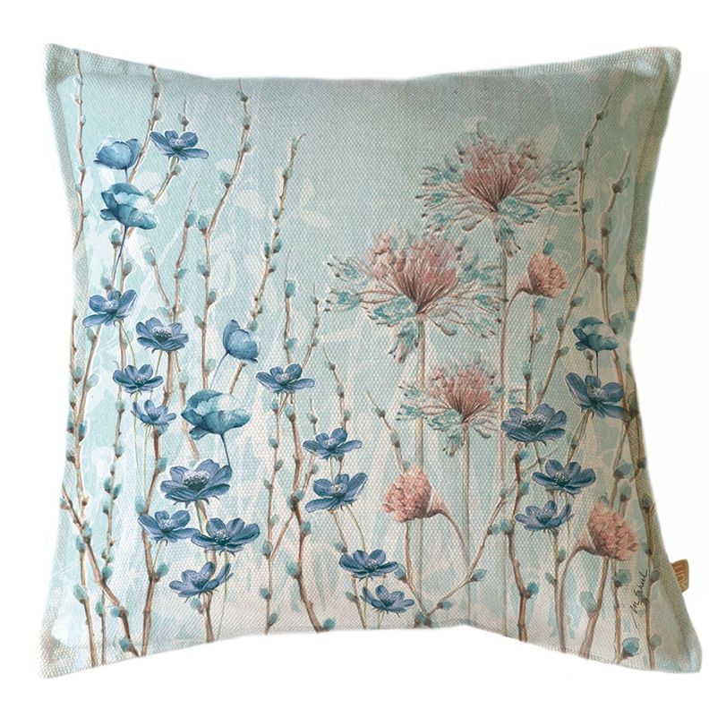 FUNDA COJIN BROTES DE INVIERNO 45X45 Diseno 1