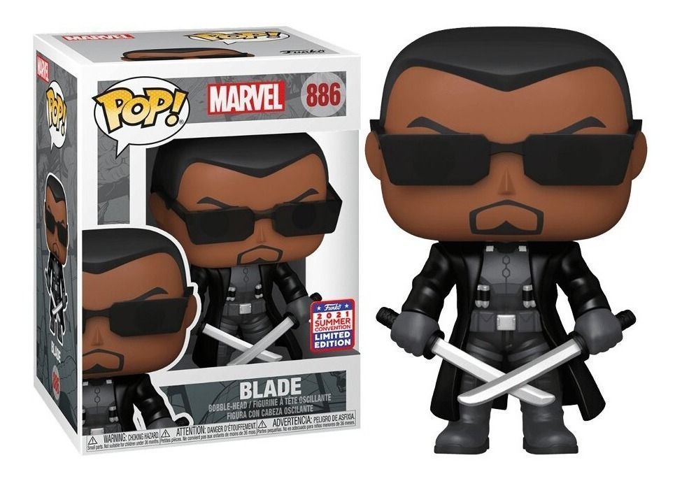 Funko Pop Marvel Blade Edición Limitada #886-2