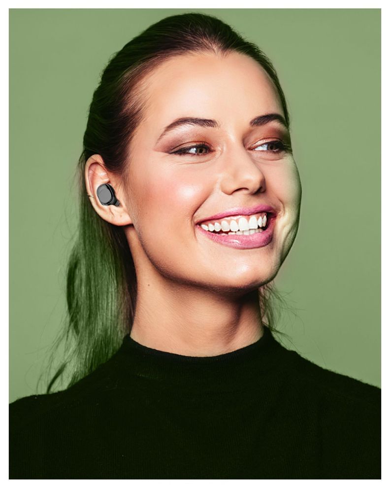 Audífonos auriculares bluetooth 5.3 deportivos cómodo Hifi-1