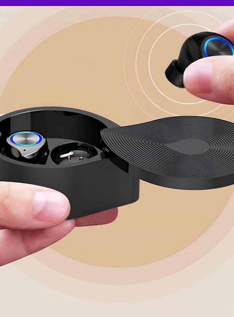 Audífonos bluetooth + 1 Reloj digital deportivo de regalo -3
