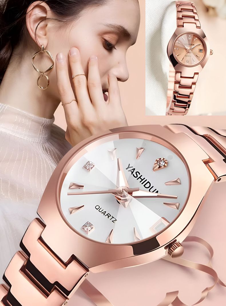 Relojes en set para él y ella + brazalete de regalo-4