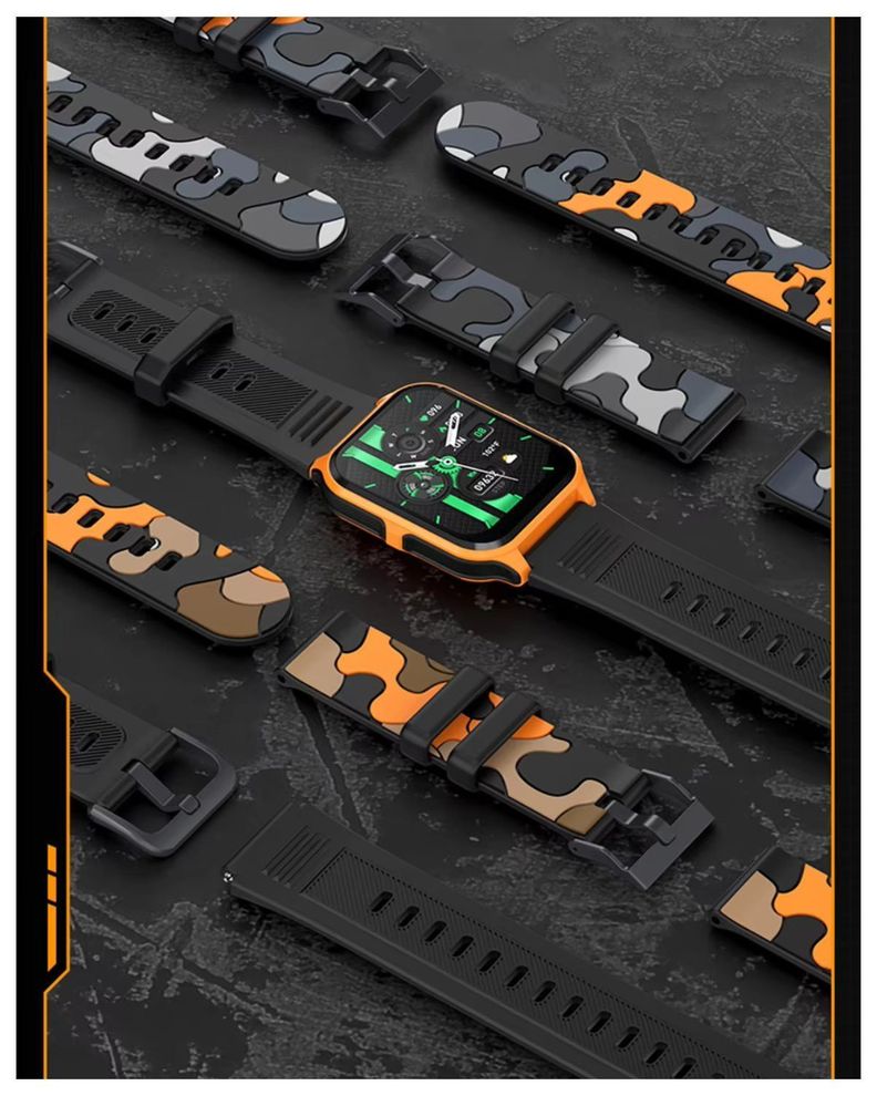 Reloj Smartwatch + regalo audífonos + correa deportiva-4