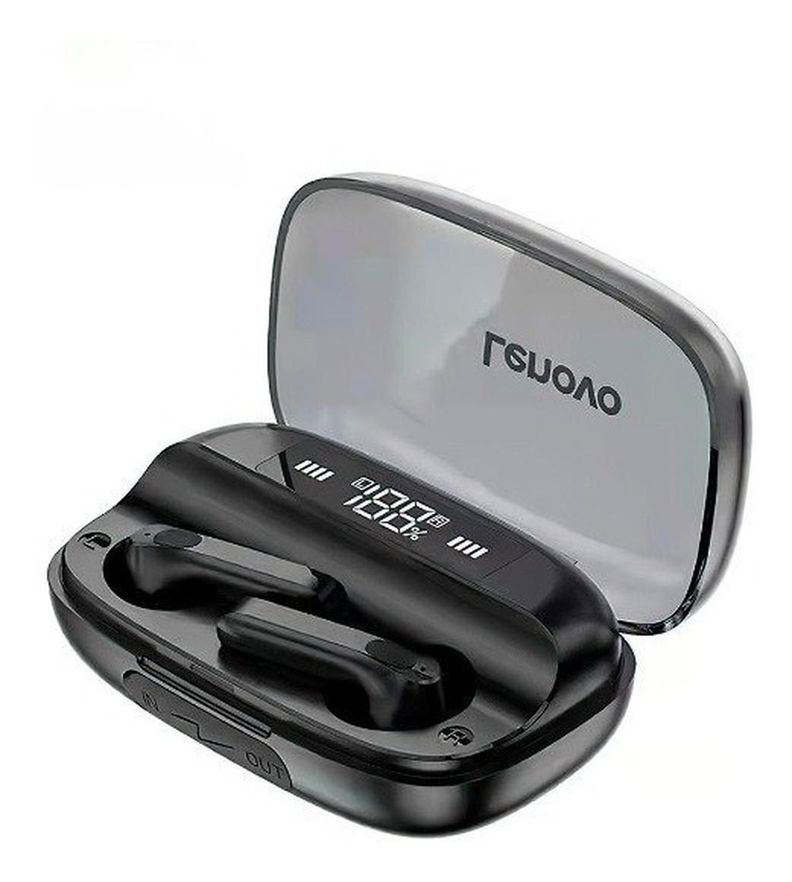 Auriculares Inalámbricos Lenovo Bluetooth Qt81 Ipx4 Negro-0
