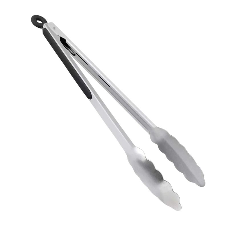 Pinzas Tenazas Parrilla Heavy Duty 35cm Koyam Negro
