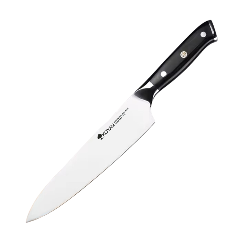 Cuchillo cocina Chef profesional 8in Acero 1.4116 Gama Alta-0
