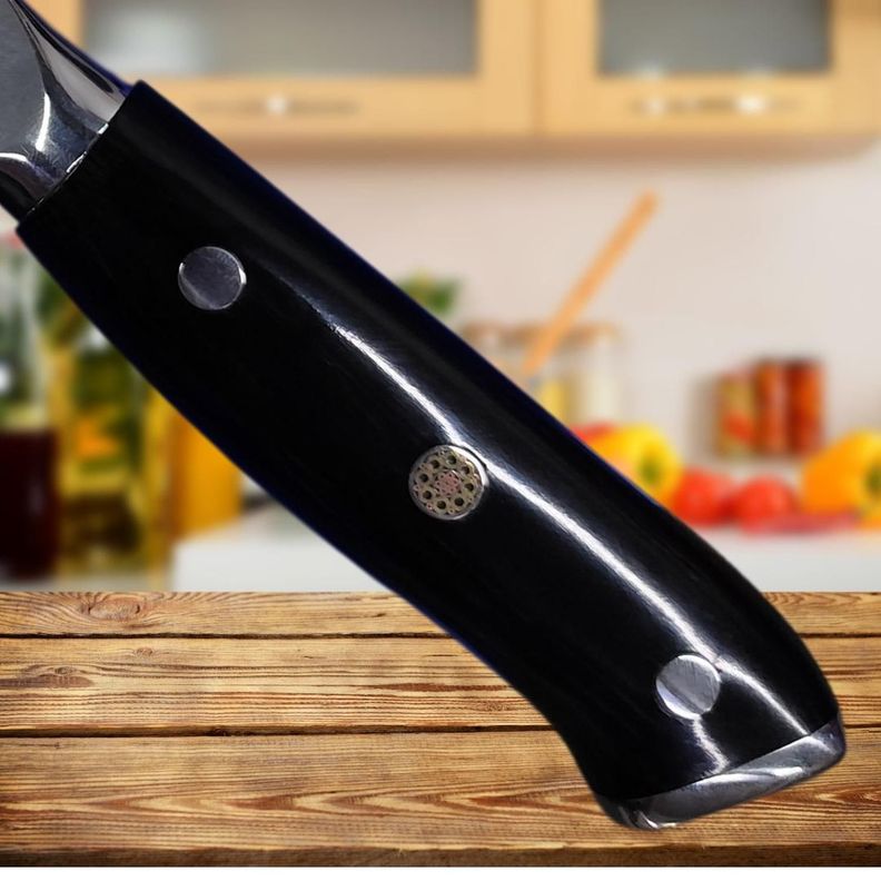 Cuchillo cocina Chef profesional 8in Acero 1.4116 Gama Alta-3