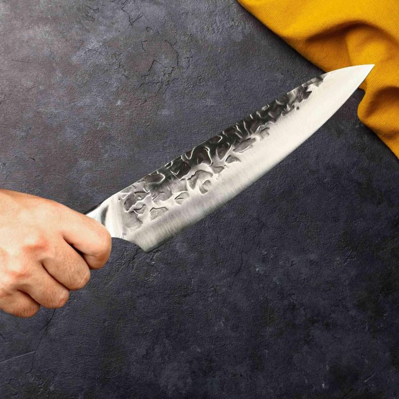 KOYAM Cuchillo Chef 20,5cm Acero 1.4116 Forjado - Hecho a Mano-3