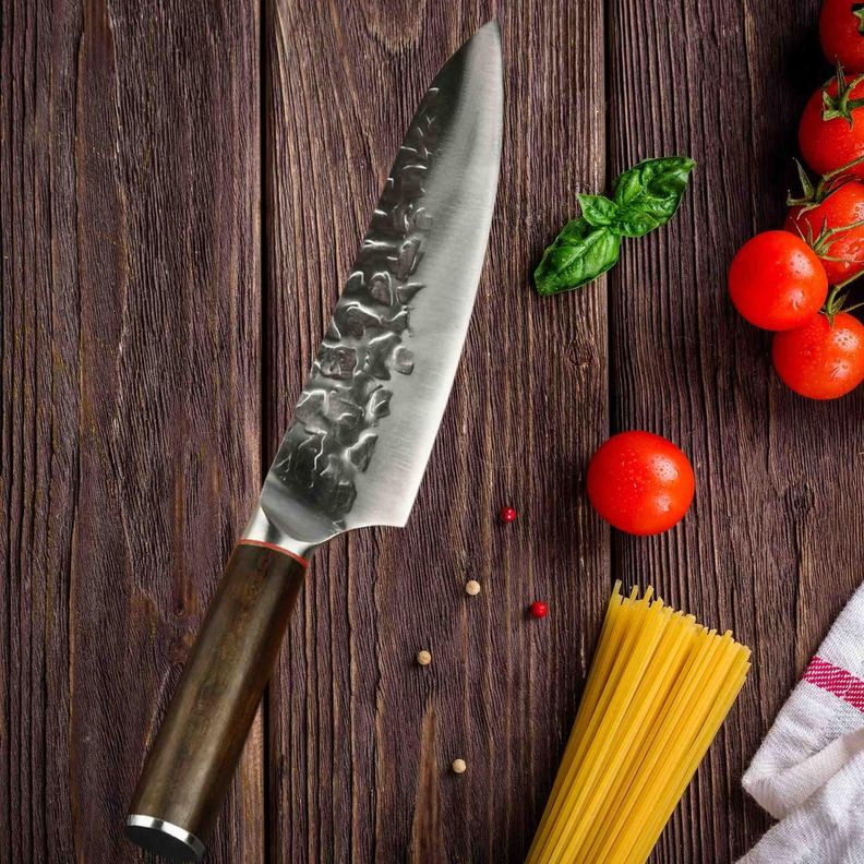 KOYAM Cuchillo Chef 20,5cm Acero 1.4116 Forjado - Hecho a Mano-4