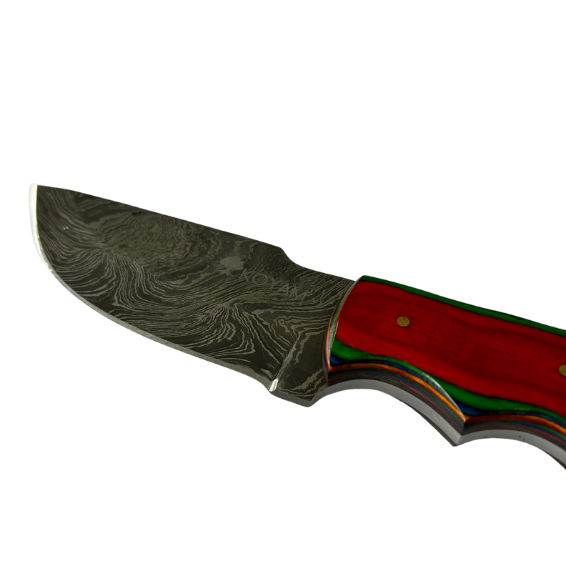 Cuchillo Damasco original Supervivencia 8in 512 capas-2
