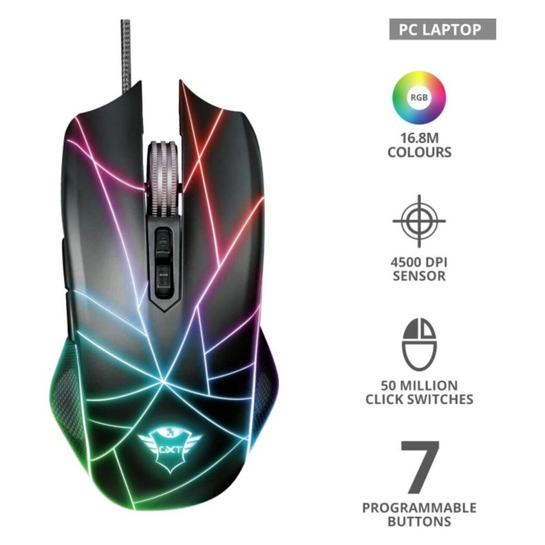 MOUSE GAMER TRUST GXT 160X TURE-2