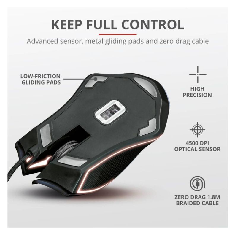 MOUSE GAMER TRUST GXT 160X TURE-3