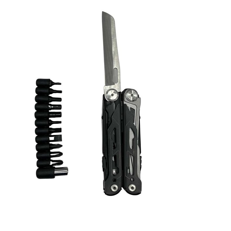Alicate Multiherramienta de bolsillo 18 en 1 multiuso con cuchillo-4
