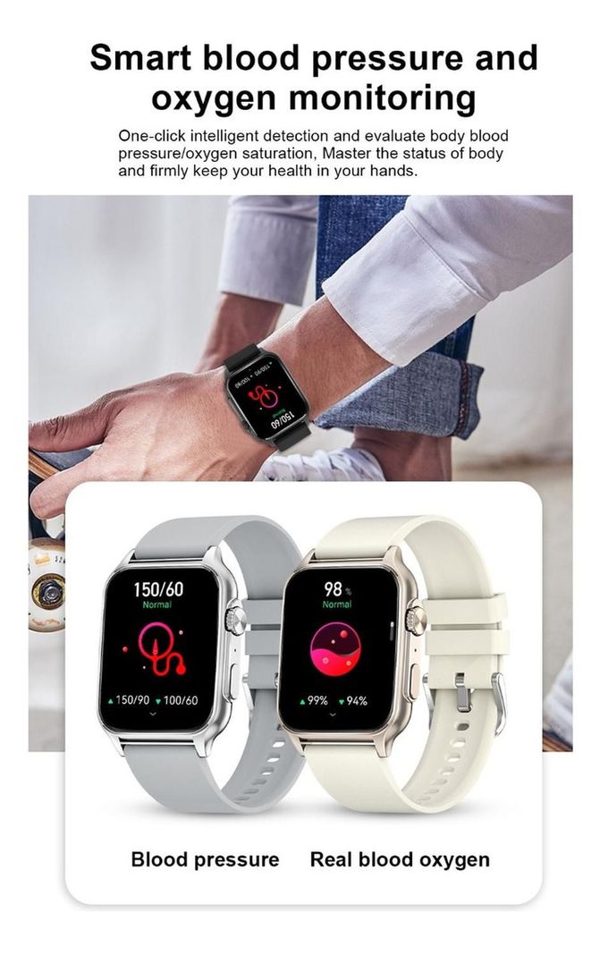 Smartwatch N80 Sport Funciones Corporales, llamadas-4