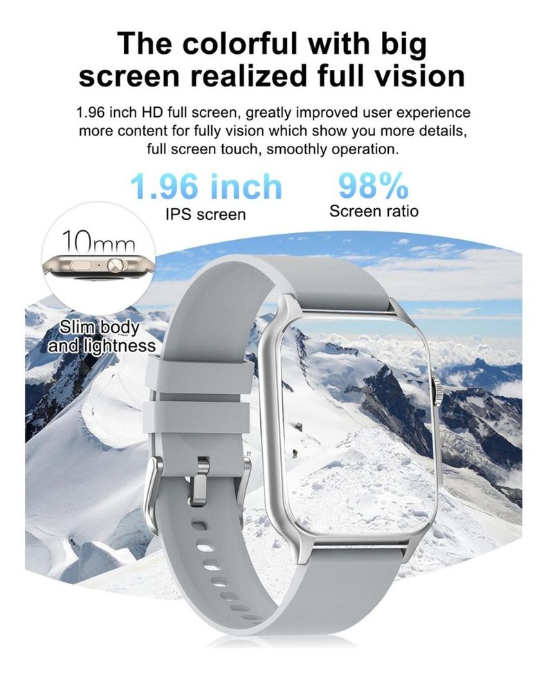 Smartwatch N80 Sport Funciones Corporales, llamadas-7