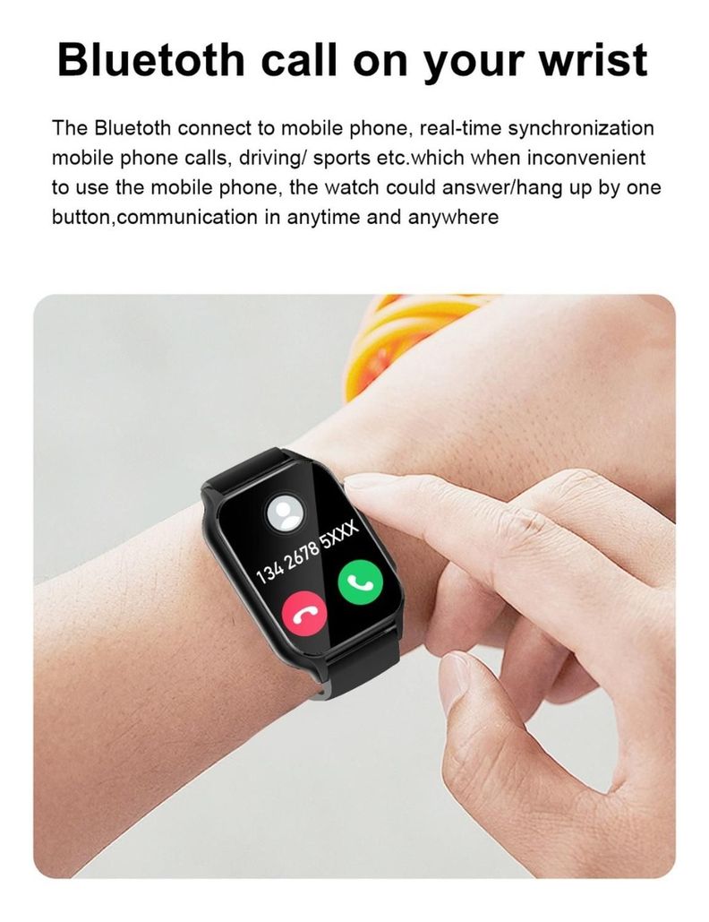 Smartwatch N80 Sport Funciones Corporales, llamadas-8